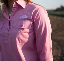 Load image into Gallery viewer, Women&#39;s Pink Work Shirt