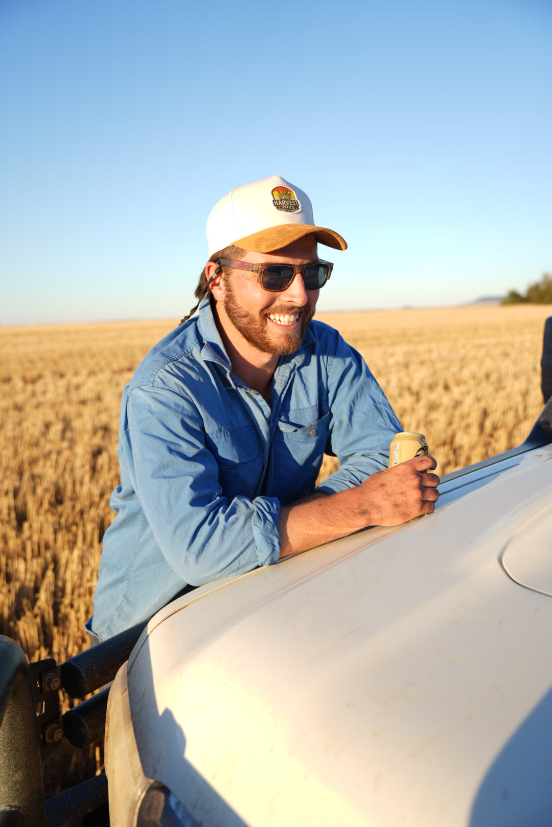 Harvest 2025 Cap & Sticker