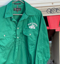 Load image into Gallery viewer, Mens Green Work Shirt